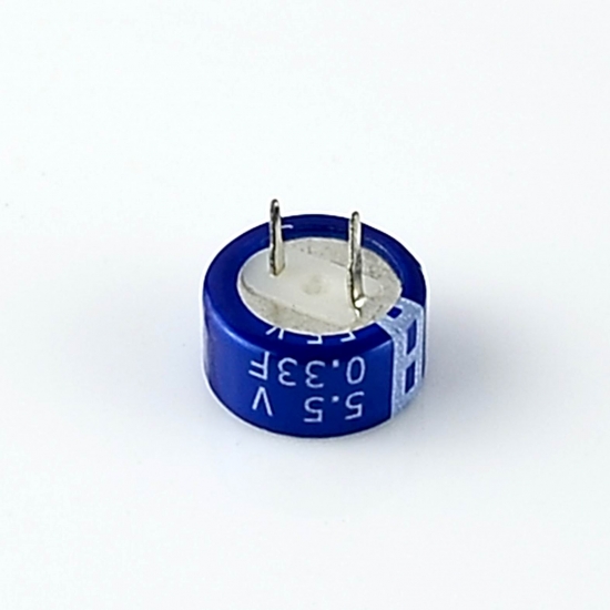 0.33F 纽扣超等电容器厂家